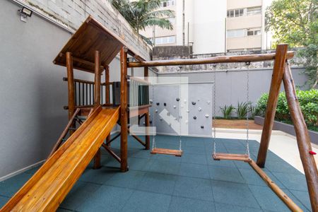 Área comum - Playground de kitnet/studio à venda com 1 quarto, 24m² em Cerqueira César, São Paulo