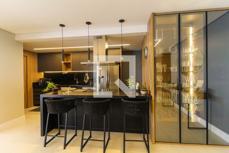 Sala/Cozinha de apartamento à venda com 3 quartos, 270m² em Belenzinho, São Paulo