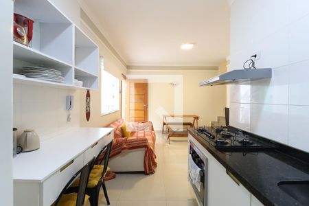 Cozinha de casa de condomínio à venda com 2 quartos, 60m² em Jardim Leonor Mendes de Barros, São Paulo