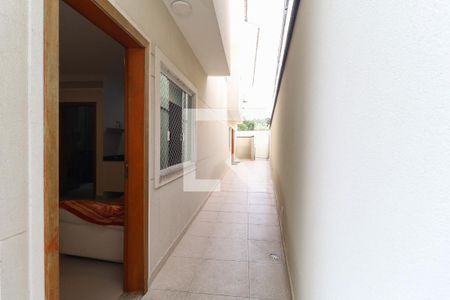 Corredor do condomínio de casa de condomínio à venda com 2 quartos, 60m² em Jardim Leonor Mendes de Barros, São Paulo