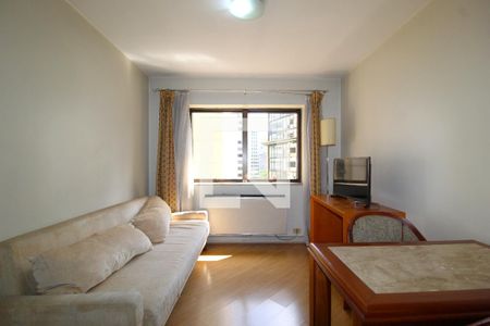 Sala/Cozinha de apartamento para alugar com 1 quarto, 40m² em Jardim Europa, São Paulo