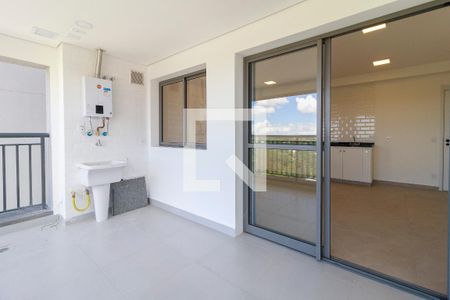 Varanda  de apartamento para alugar com 1 quarto, 51m² em Santo Amaro, São Paulo