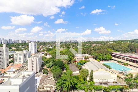 Varanda - Vista de apartamento para alugar com 1 quarto, 51m² em Santo Amaro, São Paulo