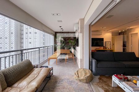 Sacada  de apartamento à venda com 3 quartos, 147m² em Centro, São Bernardo do Campo