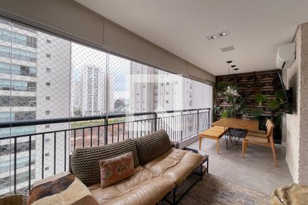 Sacada  de apartamento à venda com 3 quartos, 147m² em Centro, São Bernardo do Campo