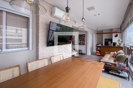 Sacada  de apartamento à venda com 3 quartos, 147m² em Centro, São Bernardo do Campo