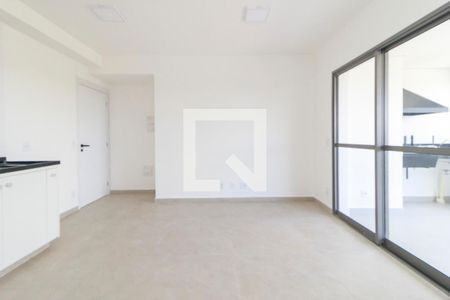 Sala de apartamento para alugar com 1 quarto, 51m² em Santo Amaro, São Paulo