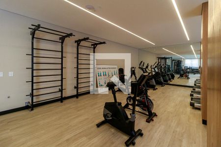 Área comum - Academia de apartamento para alugar com 2 quartos, 51m² em Santo Amaro, São Paulo