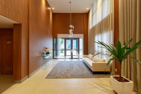Área comum - Hall Social de apartamento para alugar com 2 quartos, 51m² em Santo Amaro, São Paulo