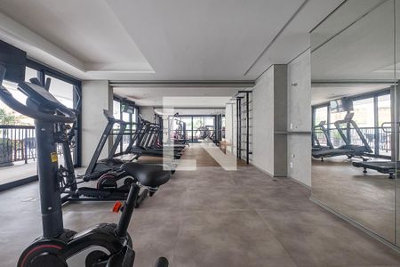 Academia de apartamento para alugar com 1 quarto, 32m² em Pinheiros, São Paulo
