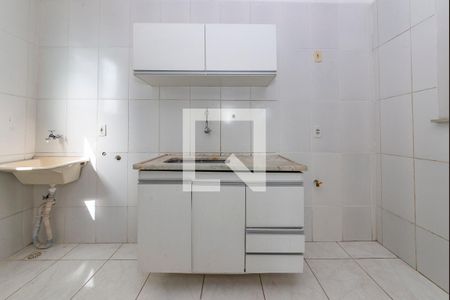 Cozinha de apartamento à venda com 2 quartos, 55m² em Cabral, Contagem