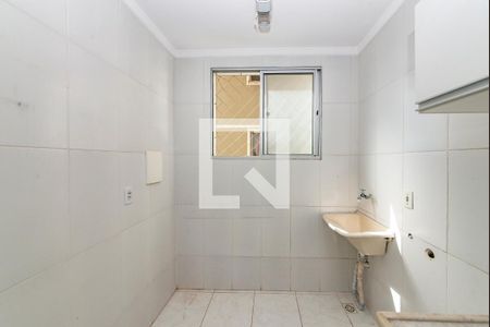 Área de Serviço de apartamento à venda com 2 quartos, 55m² em Cabral, Contagem