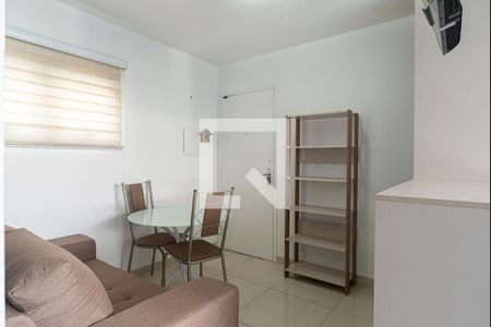 Sala de apartamento para alugar com 1 quarto, 38m² em Bela Vista, São Paulo