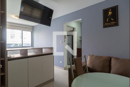 Sala de apartamento para alugar com 1 quarto, 38m² em Bela Vista, São Paulo