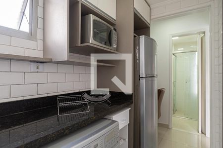 Cozinha de apartamento para alugar com 1 quarto, 38m² em Bela Vista, São Paulo