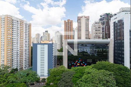 Vista do Quarto de apartamento para alugar com 1 quarto, 38m² em Bela Vista, São Paulo
