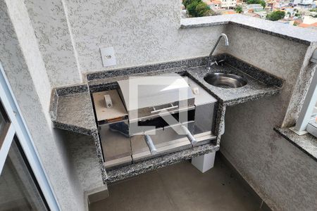 Varanda  de apartamento à venda com 2 quartos, 55m² em Baeta Neves, São Bernardo do Campo