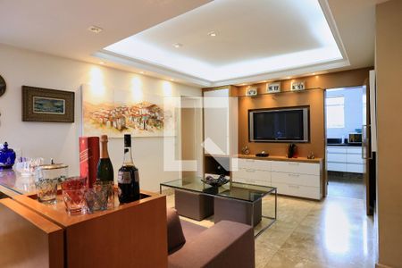 Sala de apartamento à venda com 4 quartos, 160m² em Carmo, Belo Horizonte