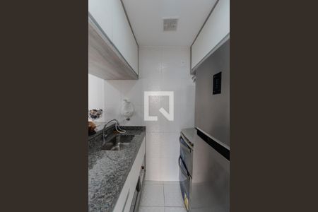 Cozinha de kitnet/studio para alugar com 1 quarto, 37m² em Morro dos Ingleses, São Paulo