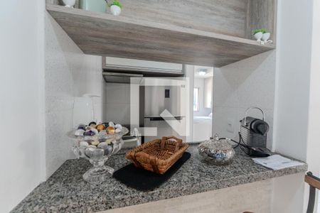 Cozinha de kitnet/studio para alugar com 1 quarto, 37m² em Morro dos Ingleses, São Paulo