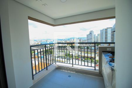 Varanda da Sala de apartamento para alugar com 2 quartos, 64m² em Quarta Parada, São Paulo