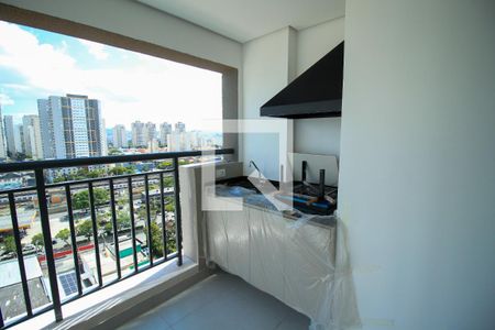 Varanda da Sala de apartamento para alugar com 2 quartos, 64m² em Quarta Parada, São Paulo