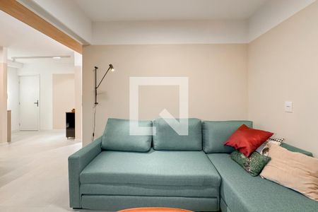 Sala/Cozinha de apartamento à venda com 1 quarto, 48m² em Vila Mariana, São Paulo