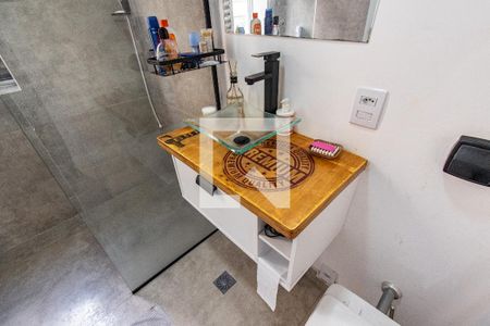 Banheiro de kitnet/studio à venda com 1 quarto, 48m² em Sé, São Paulo