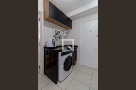 Sala/Cozinha/Área de Serviço de apartamento à venda com 1 quarto, 32m² em Vila Ré, São Paulo