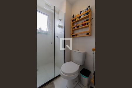 Banheiro Suíte de apartamento à venda com 1 quarto, 32m² em Vila Ré, São Paulo