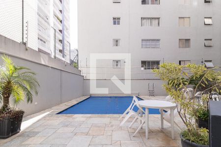 Área comum - Piscina de apartamento à venda com 2 quartos, 60m² em Moema, São Paulo