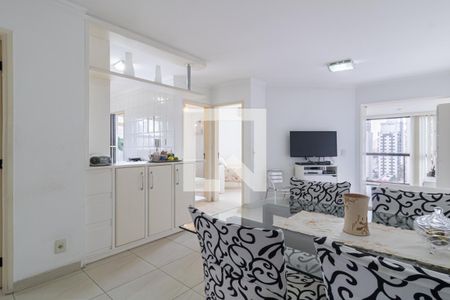 Sala de Jantar de apartamento à venda com 2 quartos, 58m² em Moema, São Paulo