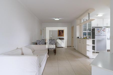 Sala  de apartamento à venda com 2 quartos, 58m² em Moema, São Paulo