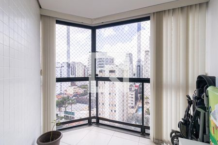 Varanda de apartamento à venda com 2 quartos, 58m² em Moema, São Paulo