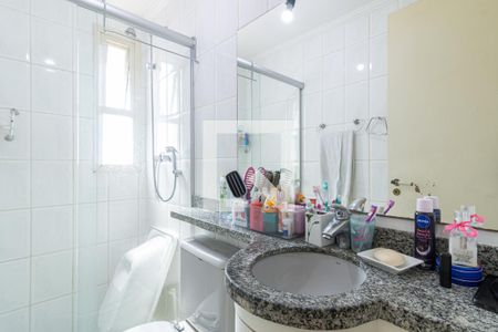Banheiro da Suíte de apartamento à venda com 2 quartos, 60m² em Moema, São Paulo