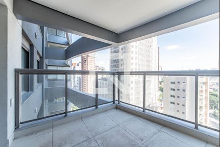 Sacada da Sala de apartamento à venda com 2 quartos, 66m² em Jardim das Acacias, São Paulo