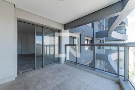 Sacada da Sala de apartamento à venda com 2 quartos, 66m² em Jardim das Acacias, São Paulo