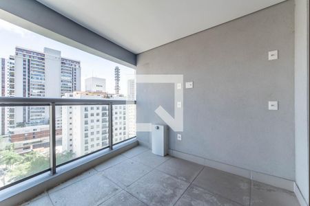 Sacada da Sala de apartamento à venda com 2 quartos, 66m² em Jardim das Acacias, São Paulo