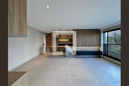 Sala de apartamento para alugar com 2 quartos, 69m² em Brooklin, São Paulo