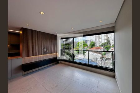Sala de apartamento para alugar com 2 quartos, 69m² em Brooklin, São Paulo