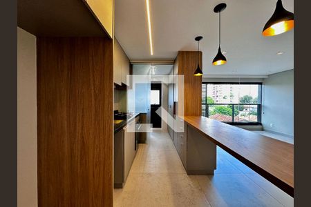 Cozinha de apartamento para alugar com 2 quartos, 69m² em Brooklin, São Paulo