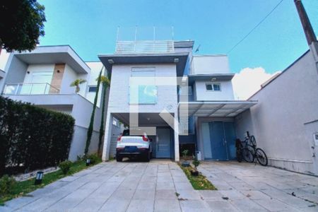 Fachada do Prédio de casa de condomínio à venda com 3 quartos, 272m² em Swiss Park, Campinas