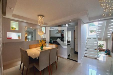 Sala de Jantar de casa de condomínio à venda com 3 quartos, 272m² em Swiss Park, Campinas