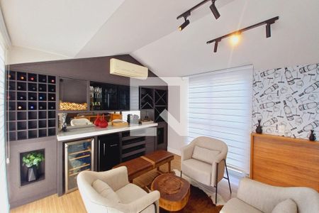 Sala de casa de condomínio à venda com 3 quartos, 272m² em Swiss Park, Campinas