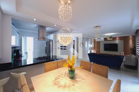 Sala de Jantar de casa de condomínio à venda com 3 quartos, 272m² em Swiss Park, Campinas