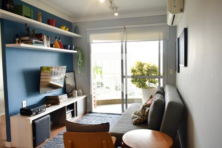 Sala de apartamento à venda com 2 quartos, 130m² em Chácara Inglesa, São Paulo