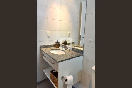 Banheiro da Área gourmet de apartamento à venda com 2 quartos, 130m² em Chácara Inglesa, São Paulo