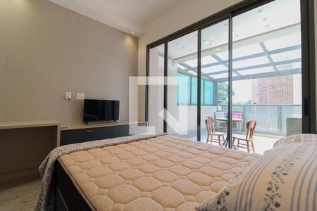 Studio de kitnet/studio para alugar com 1 quarto, 35m² em Indianópolis, São Paulo