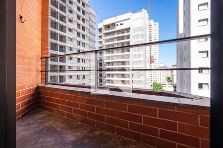 Sala/Cozinha - Varanda de apartamento para alugar com 1 quarto, 50m² em Pinheiros, São Paulo