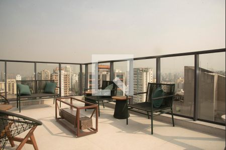 Área comum - Piscina de apartamento para alugar com 1 quarto, 38m² em Vila Clementino, São Paulo